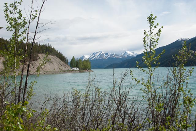 Gorgeous view of the lake