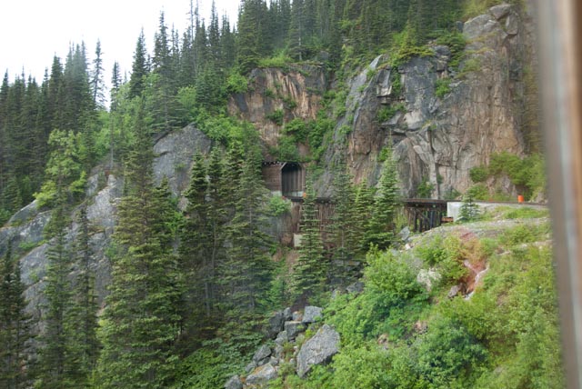 Entrance to the "smooching" tunnel :-)