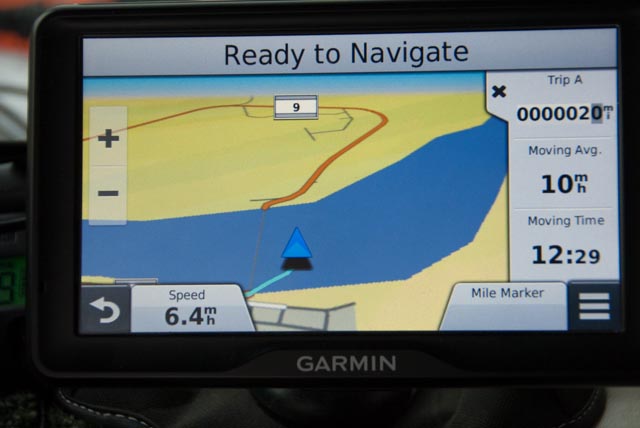 Map Lady's version of the ferry route