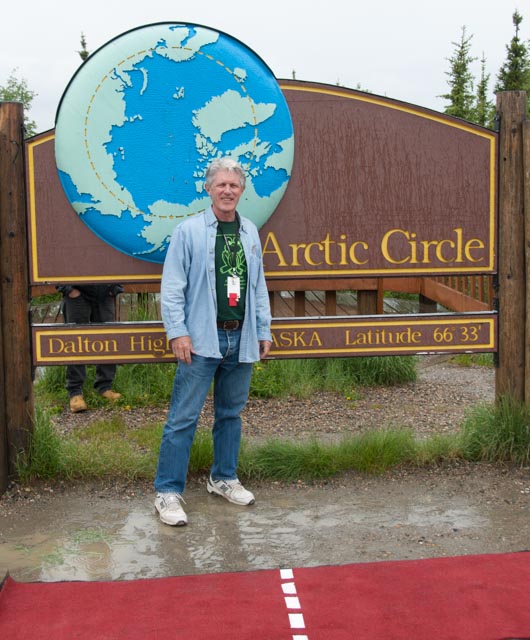 Yes, I crossed the line. Yes, I (John Stevens) have a certificate attesting to such crossing.