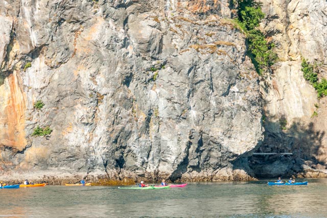 The coves and islands of Kachemak Bay opposite Homer are great places for kayak adventures.